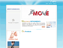 Tablet Screenshot of orthomedics.com
